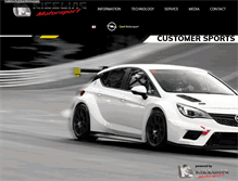 Tablet Screenshot of kissling-motorsport.de